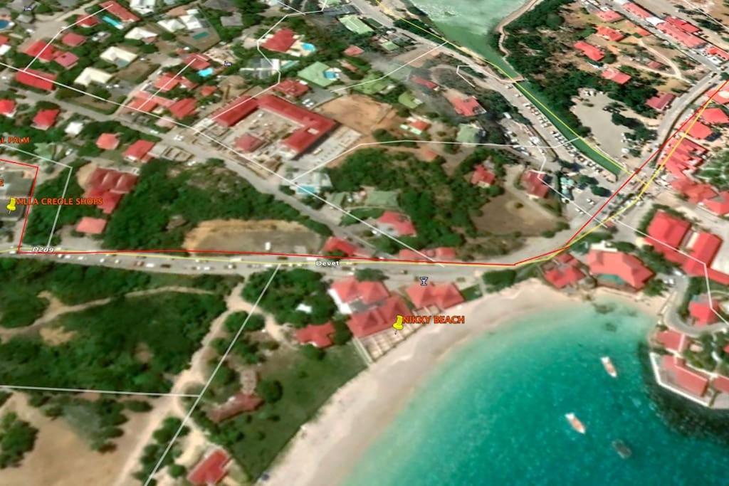 Central Palm St. Barthelemy Exteriör bild